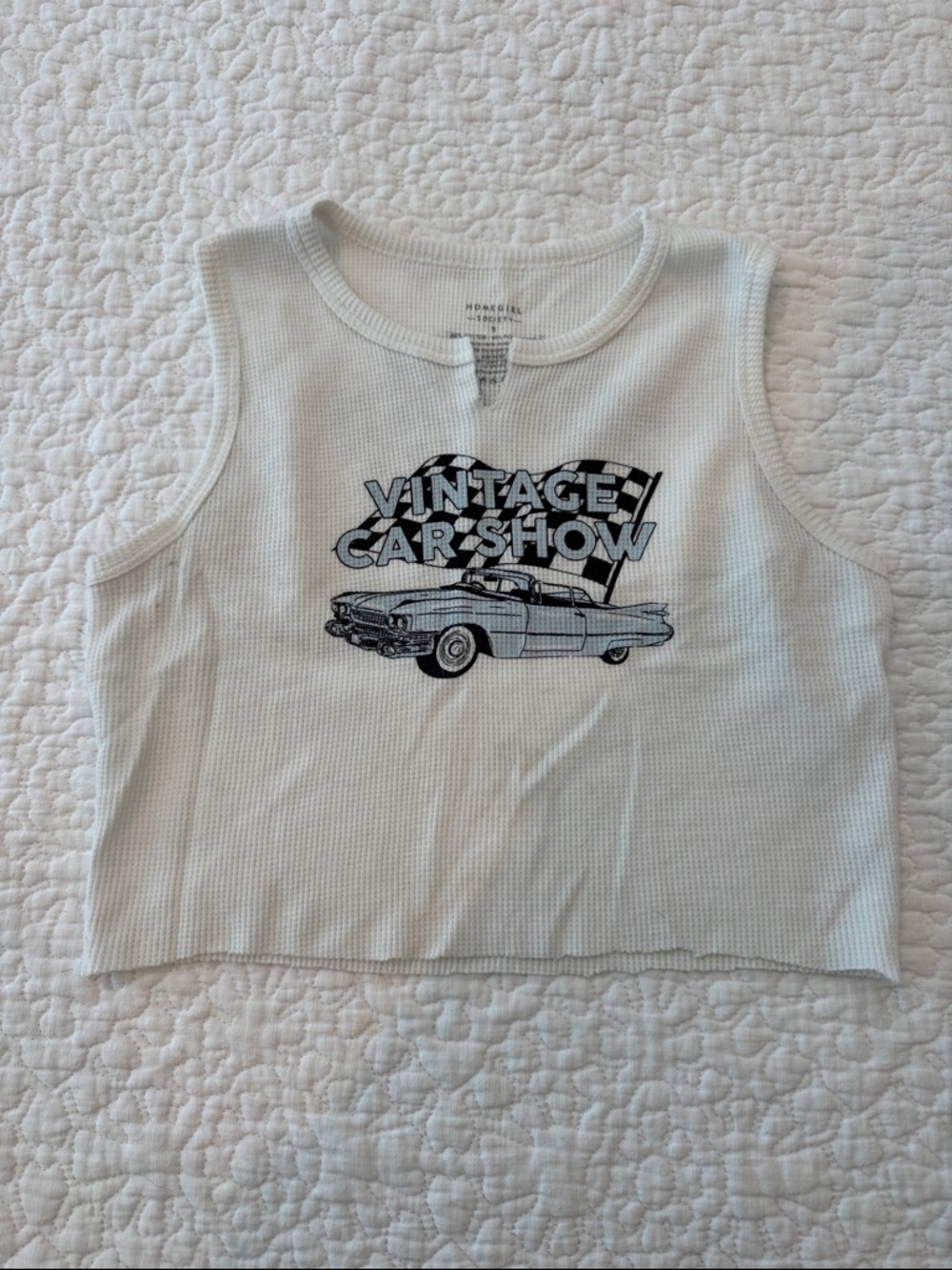 Cropped Vintage Tank